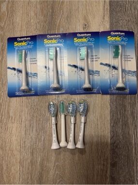 Quantum SonicPro Electric Toothbrush Replacement Head Lot of 5 Sonicare C3 Lot 3